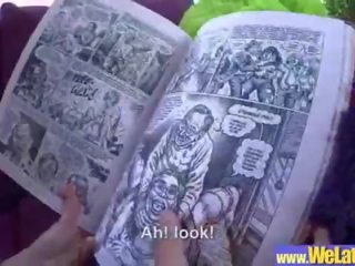 X হিসাব করা যায় ক্লিপ প্রদর্শনী ফিতা সঙ্গে harlot কঠিন উপর দুষ্টু ল্যাটিনা তরুণ নারী (zoe পুতুল) movie-30